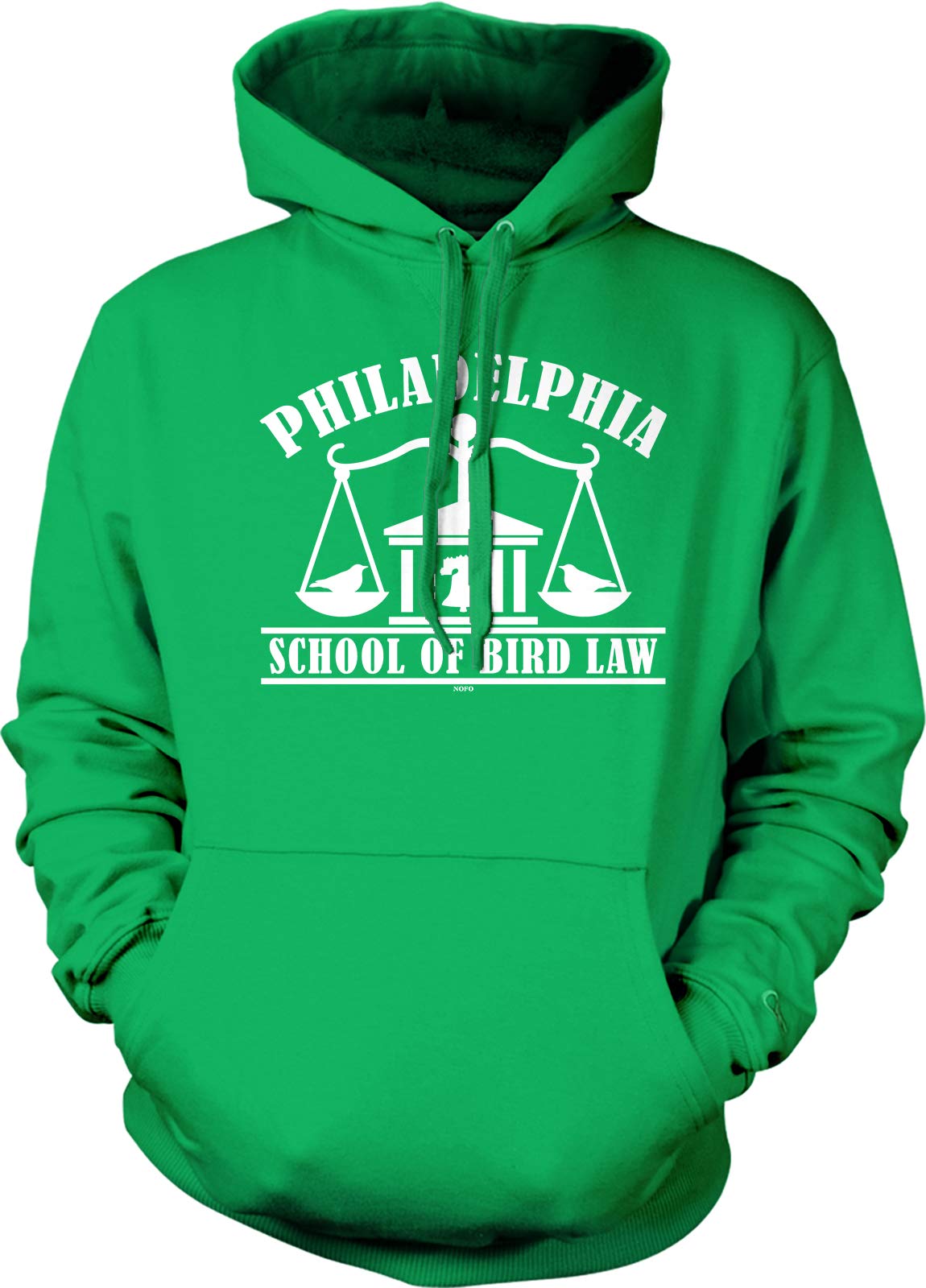 Philadelphia School of Bird Law Hooded Sweatshirt - Comfortable College Sweater for Law Students & Bird Enthusiasts - Perfect for Campus Wear, Study Sessions & Bird Watching