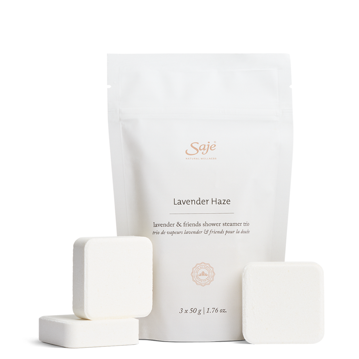 Lavender Haze Shower Steamer Trio - Aromatherapy for Relaxation & Stress Relief - Perfect for Bath, Spa & Self-Care Moments