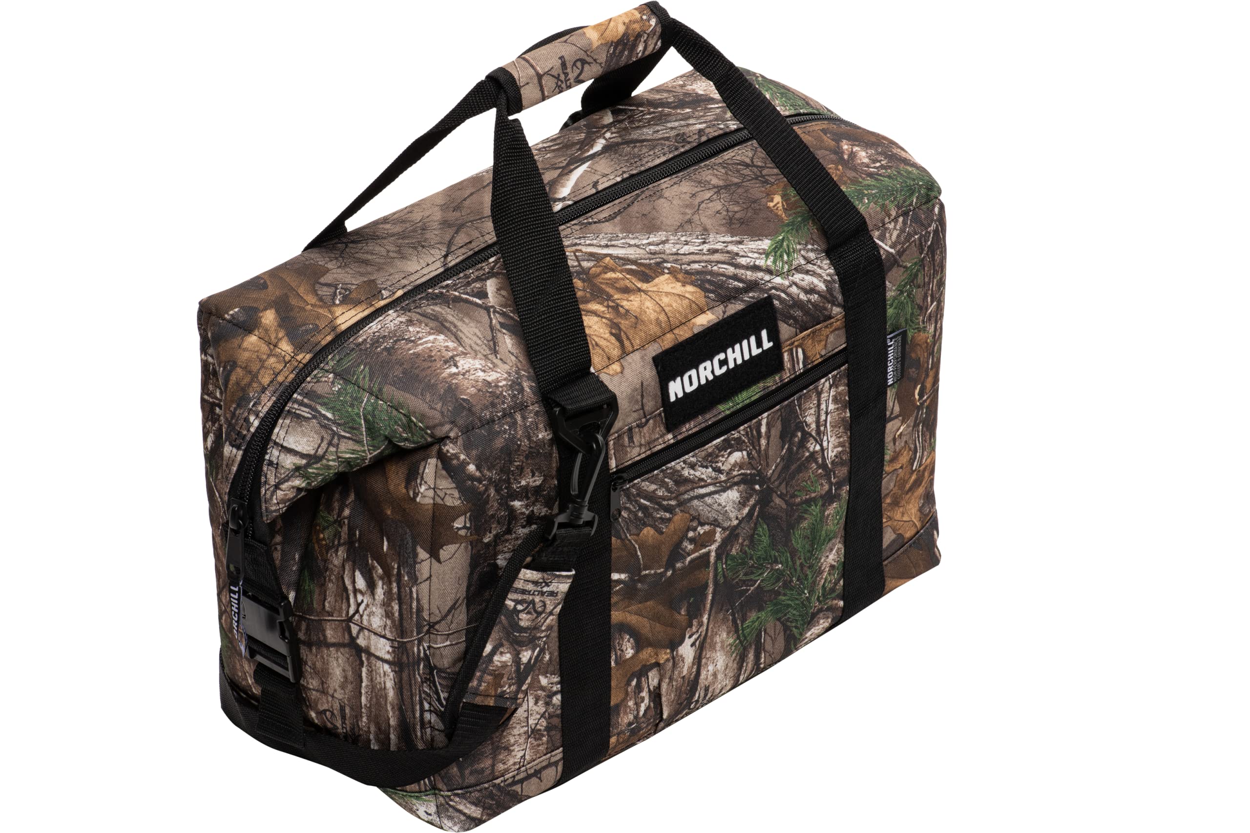 NorChill Soft Coolers - Insulated Soft-Sided Cooler Bag with Realtree Xtra Camo Design | Perfect for Camping, Picnics, Beach Trips & Outdoor Adventures