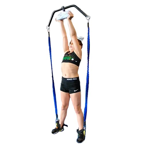 Tumbl Trak Stunt Double Resistance Band - Cheerleading Training Equipment for Strength & Flexibility - Perfect for Gymnastics, Cheerleading & Dance Practice