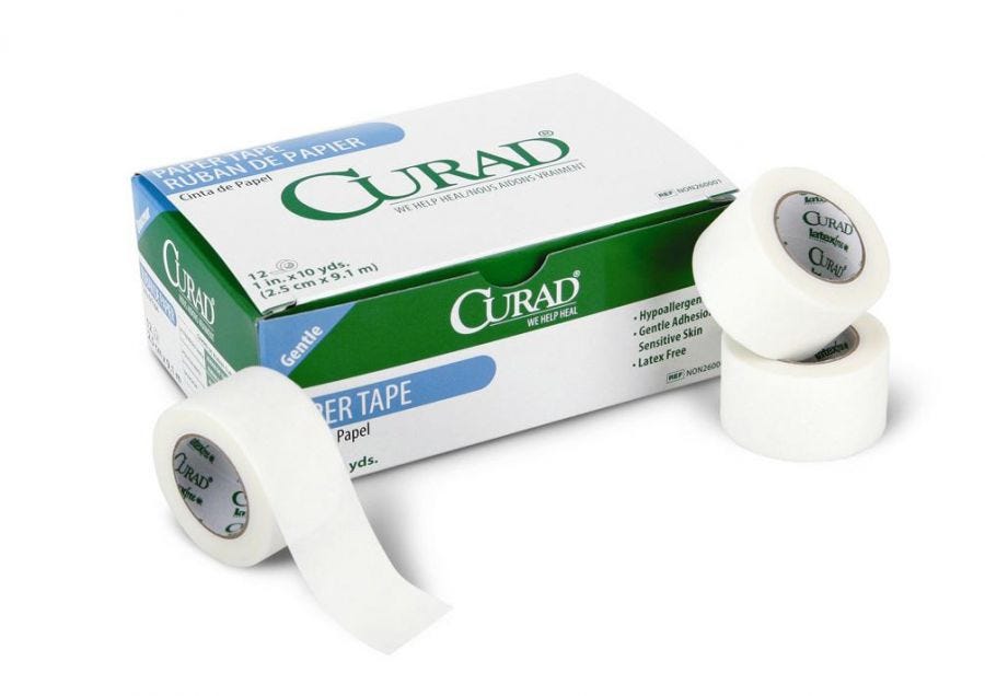 CURAD White Paper Adhesive Tape - 1