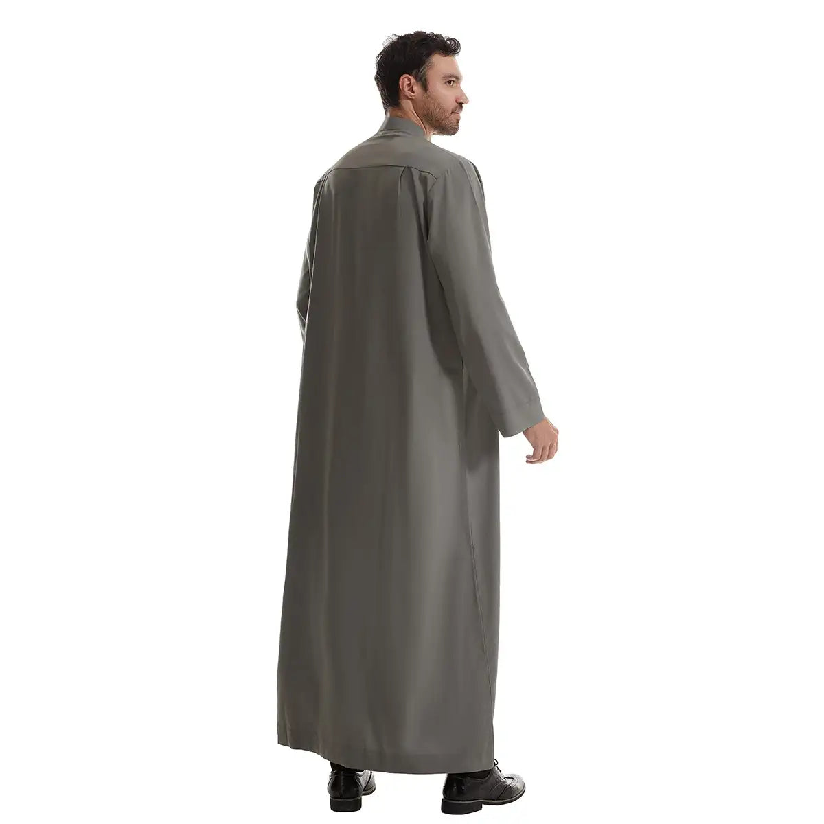 Premium Emirati Kandura Jubbas for Men - Traditional Thobe Thawb with Pocket - Perfect for Eid, Weddings & Formal Occasions