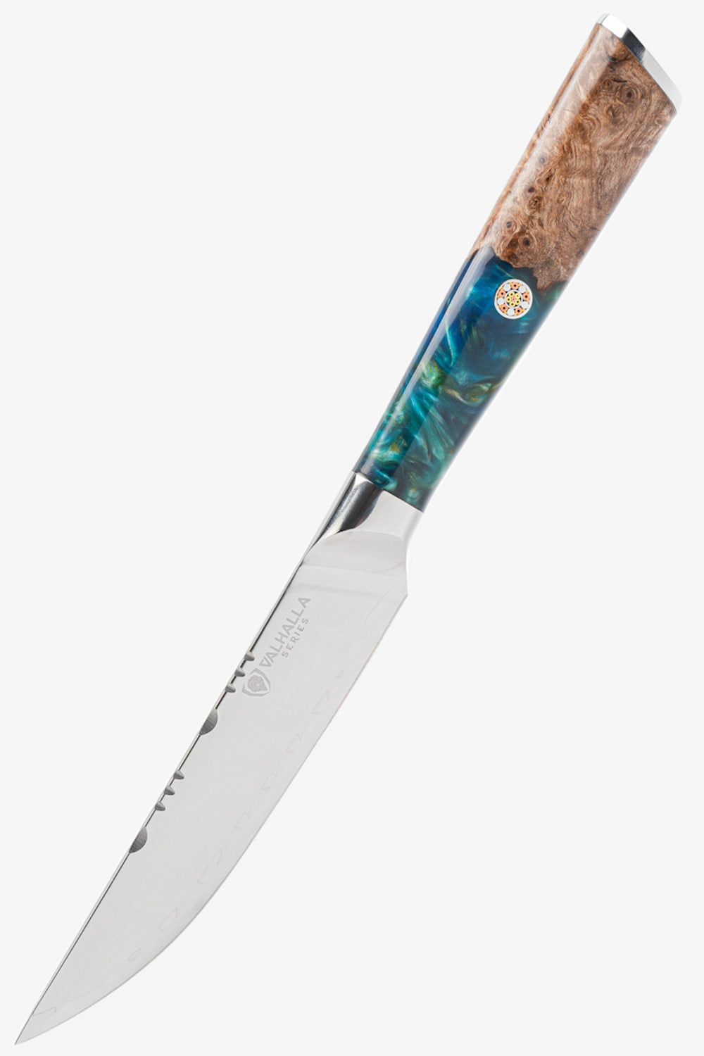 Dalstrong Valhalla Series 5-Piece Steak Knife Set - Ultra Sharp High Carbon Steel Blades for Perfect Steak Cutting - Ideal for Home Dining, BBQ Parties & Gourmet Cooking