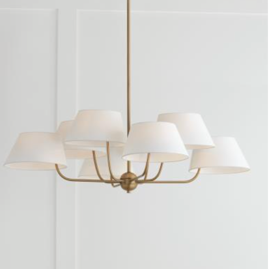Lilah Chandelier - Elegant Crystal Ceiling Light Fixture for Dining Room, Bedroom & Living Room | Modern Home Decor Lighting