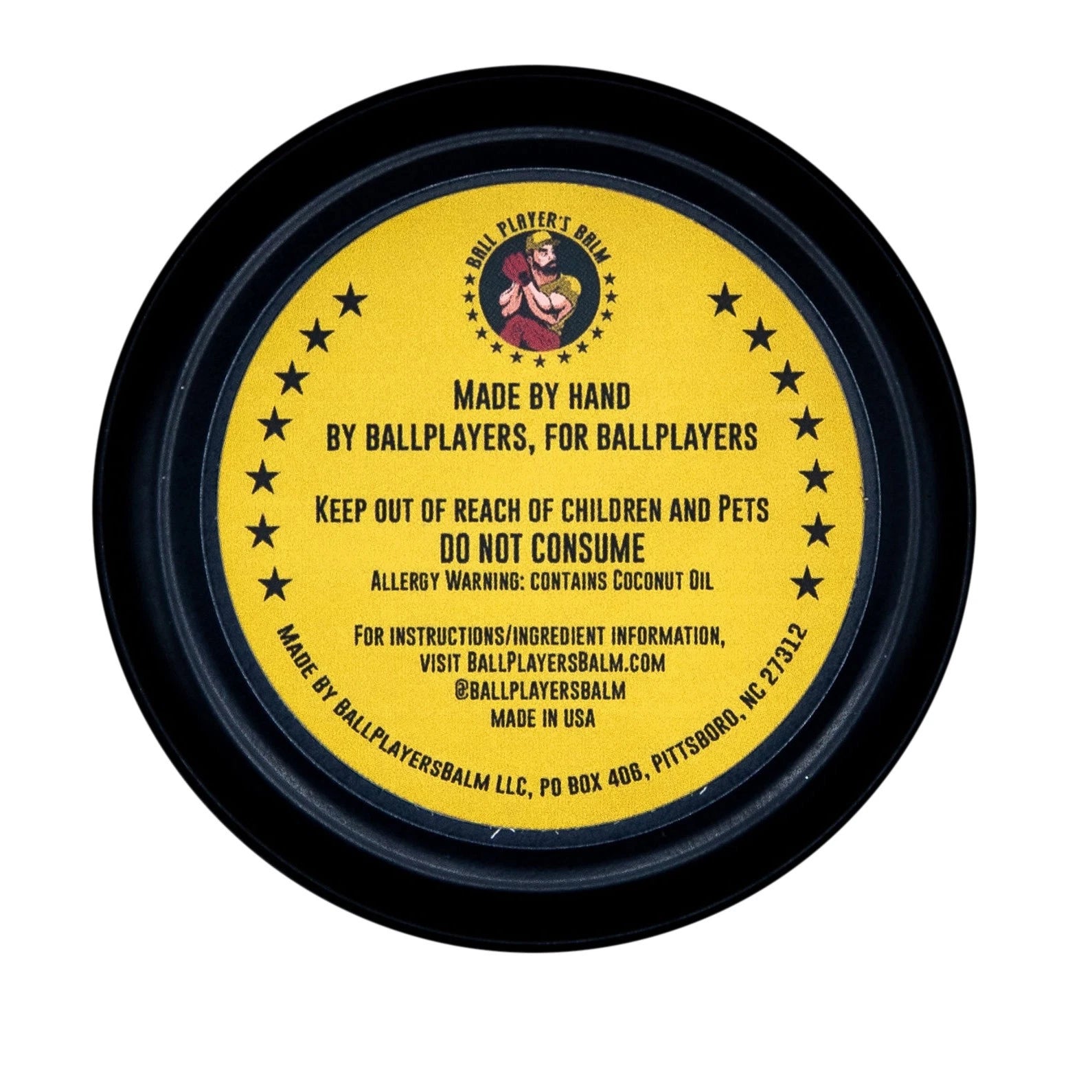 Ball Player's Balm: 2oz Pineapple Coconut Scented Professional Baseball Glove Conditioner – Perfect for Breaking In & Maintaining Leather Gloves