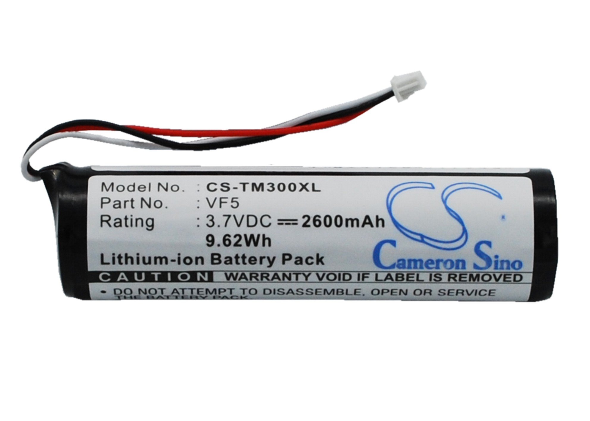 Replacement Battery for TomTom GO 300 400 500 510 510T 530 530T 700 700T 710 910 VF5 (2600mAh) - High Capacity GPS Battery - Perfect for Road Trips, Hiking & Outdoor Navigation