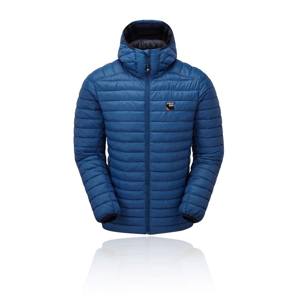 Sprayway Men's Agan Jacket - Waterproof Windproof Winter Coat for Outdoor Hiking, Camping & Travel - Lightweight Insulated Hooded Jacket for Cold Weather