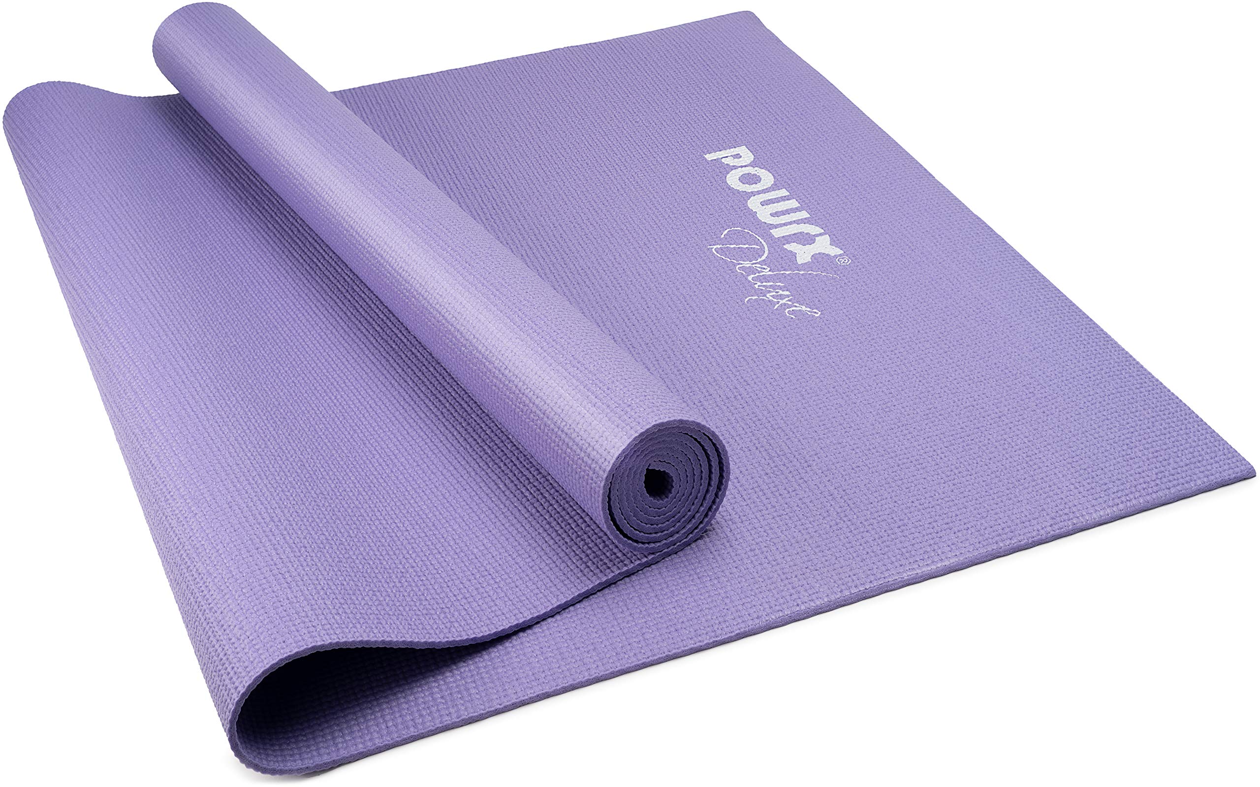 **POWRX Non-Slip Yoga Mat with Carry Bag - Extra Large 68