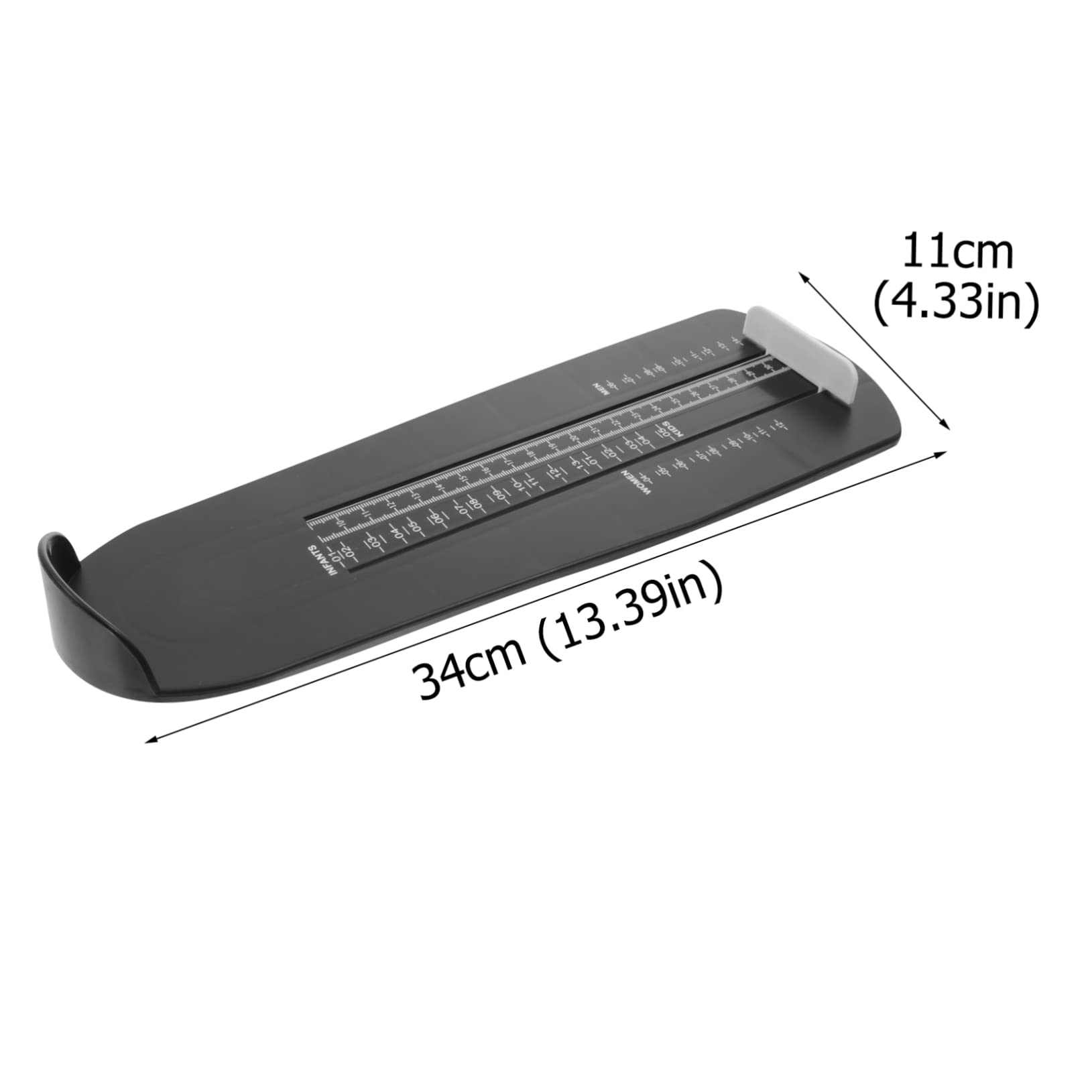 2 PCS US Standard Foot Measuring Tool - Accurate Shoe Size Measurement Device for Kids & Adults - Durable Foot Gauge with Practical Design - Perfect for Home, Shoe Stores & Pediatric Clinics