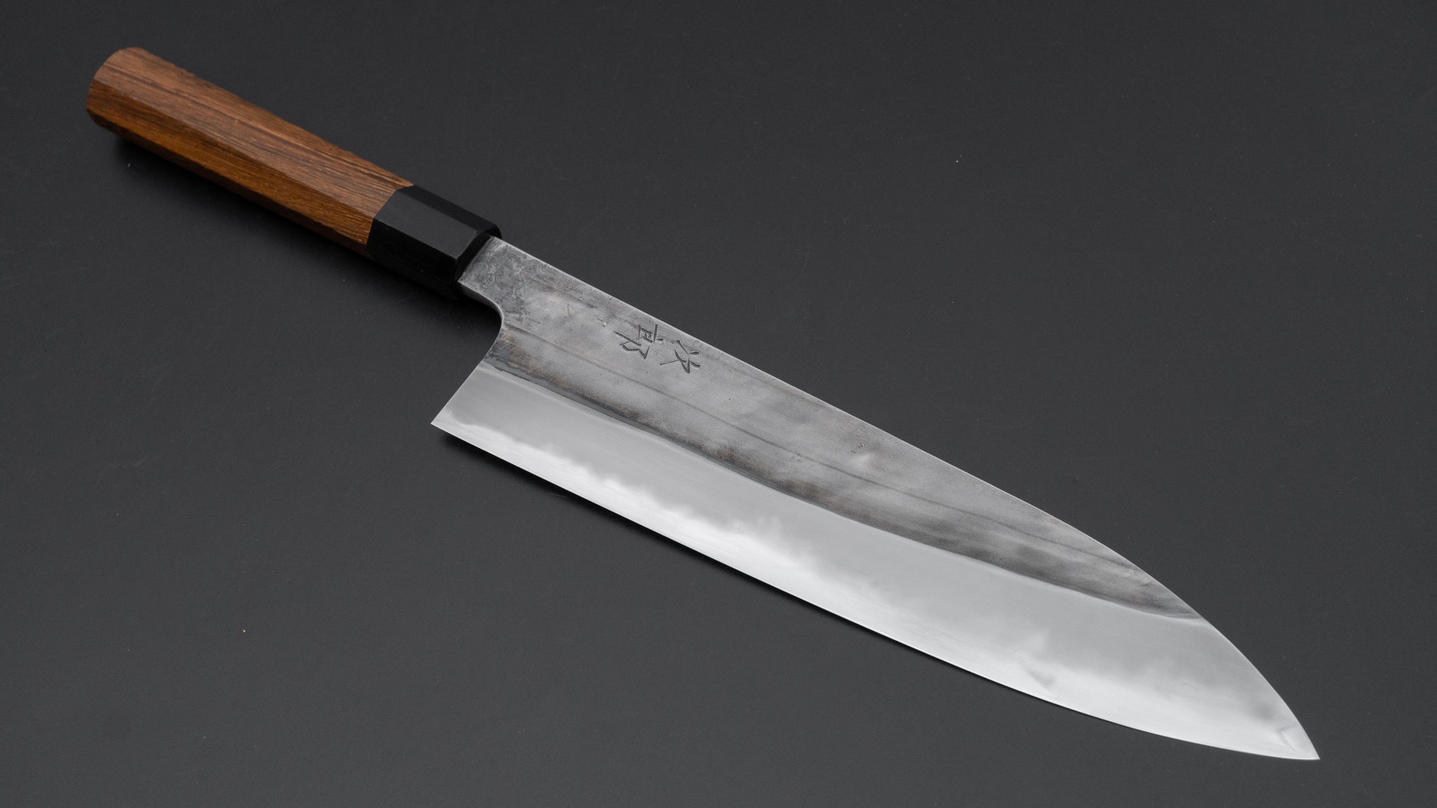 Jiro Tsuchime Wa Gyuto 240mm Japanese Chef Knife - Taihei Tagayasan Handle (#677) - Perfect for Sushi, Sashimi & Precision Cutting