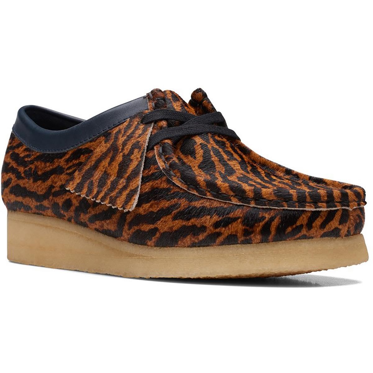 Clarks Women's Wallabee Calf Hair Slip-On Loafers - Comfortable Casual Shoes for Everyday Wear, Office & Travel