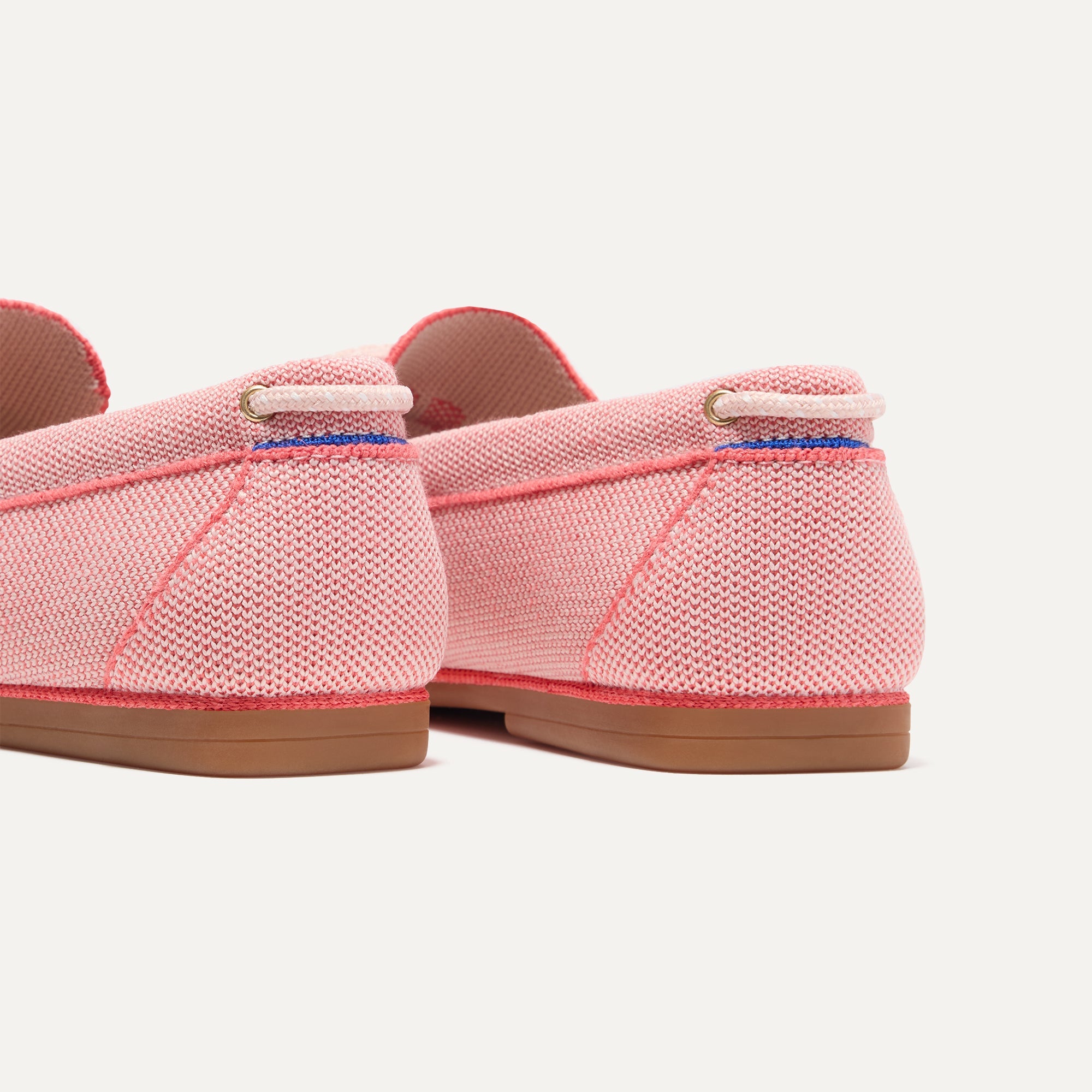 Boat Shoes for Men & Women | Sunbaked Pink Casual Slip-On Deck Shoes | Perfect for Sailing, Boating & Summer Outfits