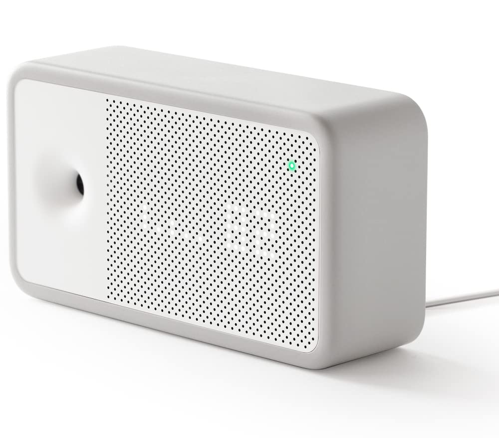 Element Indoor Air Quality Monitor - Real-Time PM2.5, CO2, TVOC & Temperature/Humidity Sensor | Home, Office & Nursery Air Pollution Detector | Improve Health & Sleep Quality