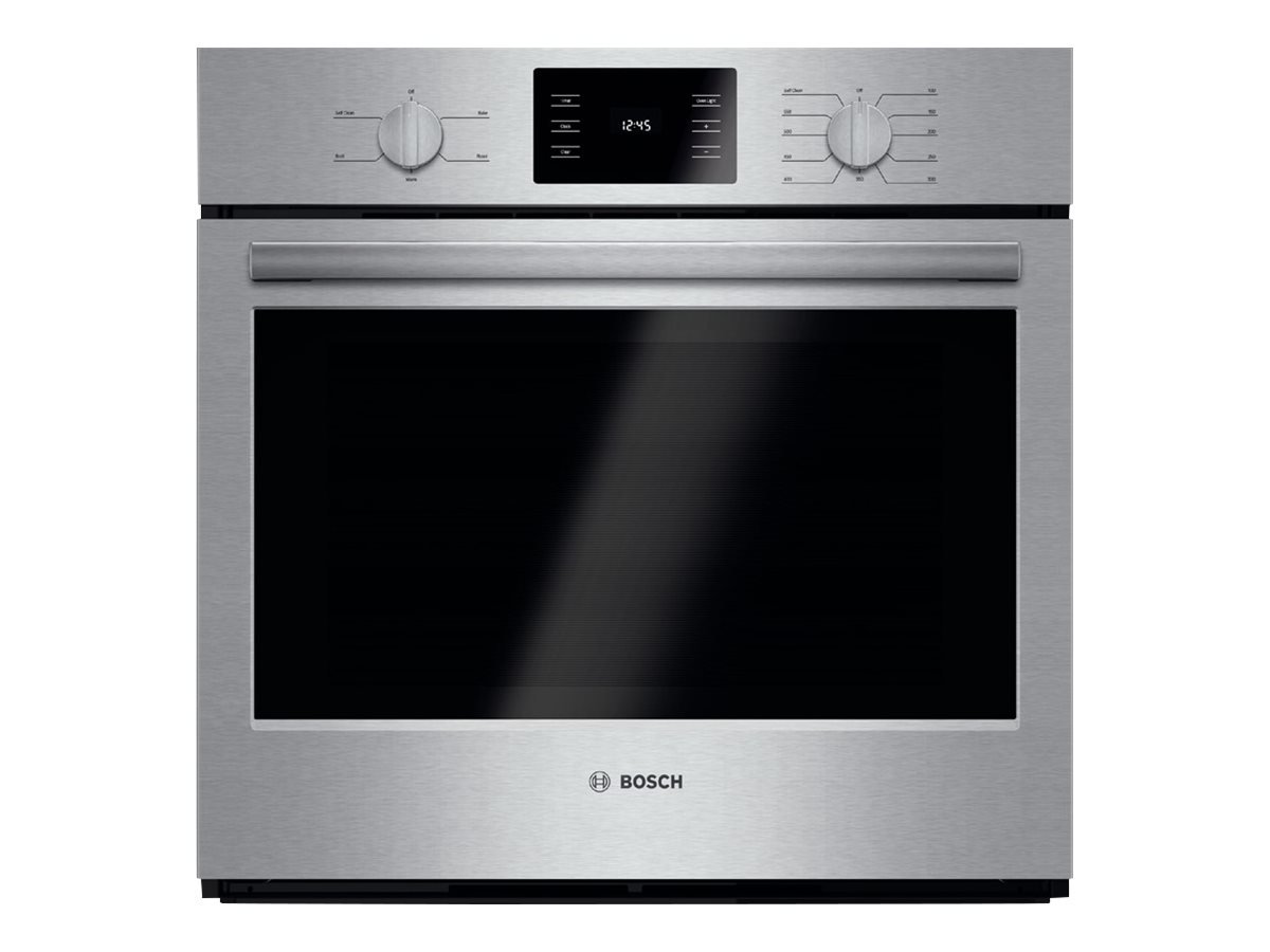 Bosch HBL5351UC 30-Inch 500 Series Stainless Steel Built-In Electric Single Wall Oven - Perfect for Modern Kitchens, Baking & Roasting