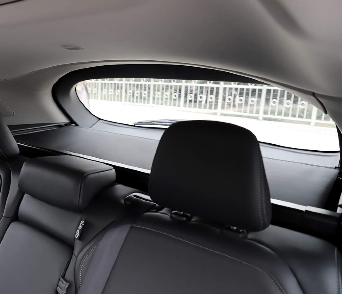 Retractable Cargo Cover for Lincoln Nautilus 2019-2024 | Tonneau Trunk Cover | Rear Cargo Security Shade | Perfect for Road Trips, Grocery Hauling & Luggage Protection