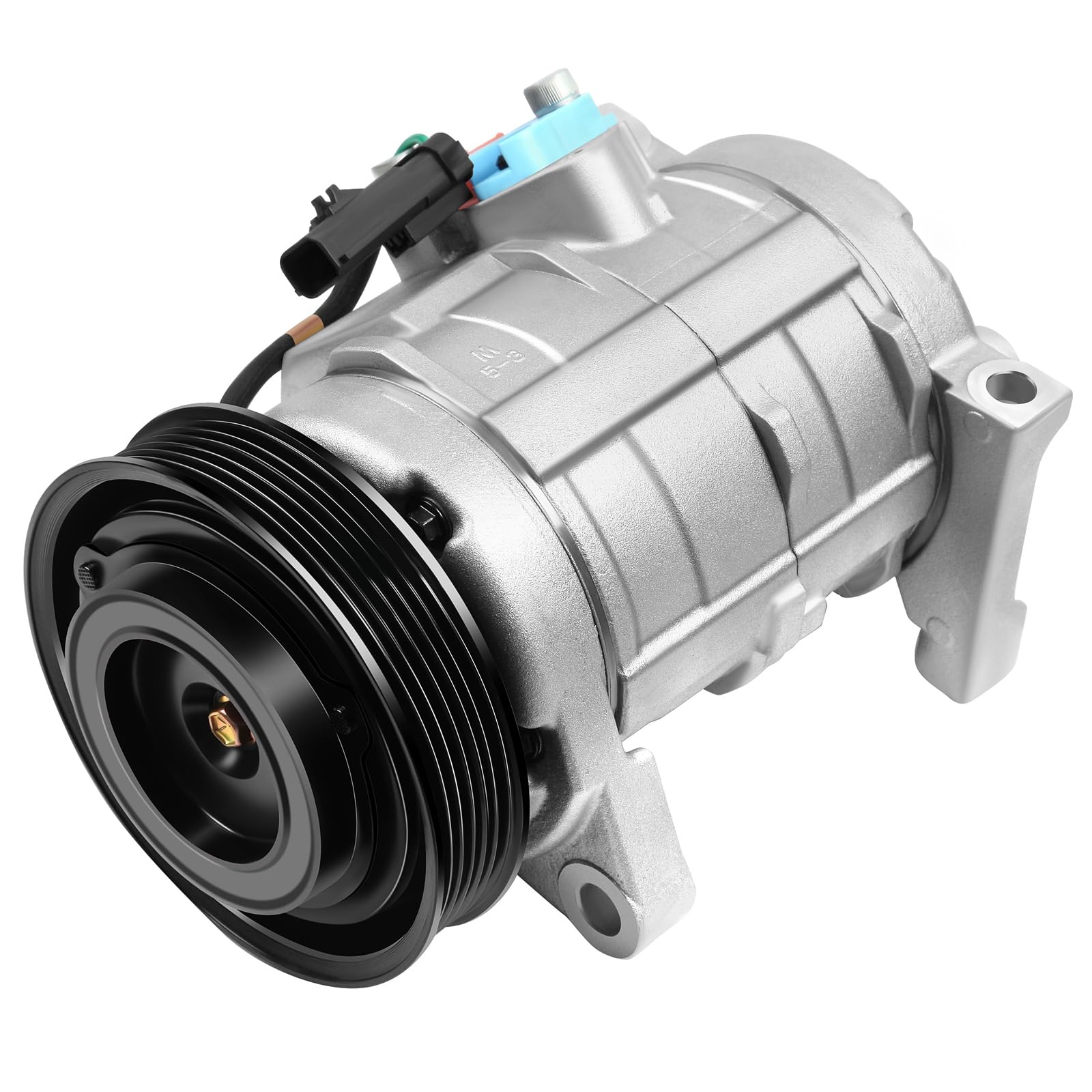 ECCPP AC Compressor Replacement for 2000-2007 Dodge Grand Caravan & Plymouth Grand Voyager 3.3L - High Performance Air Conditioning Compressor for Smooth Cooling in Summer Driving
