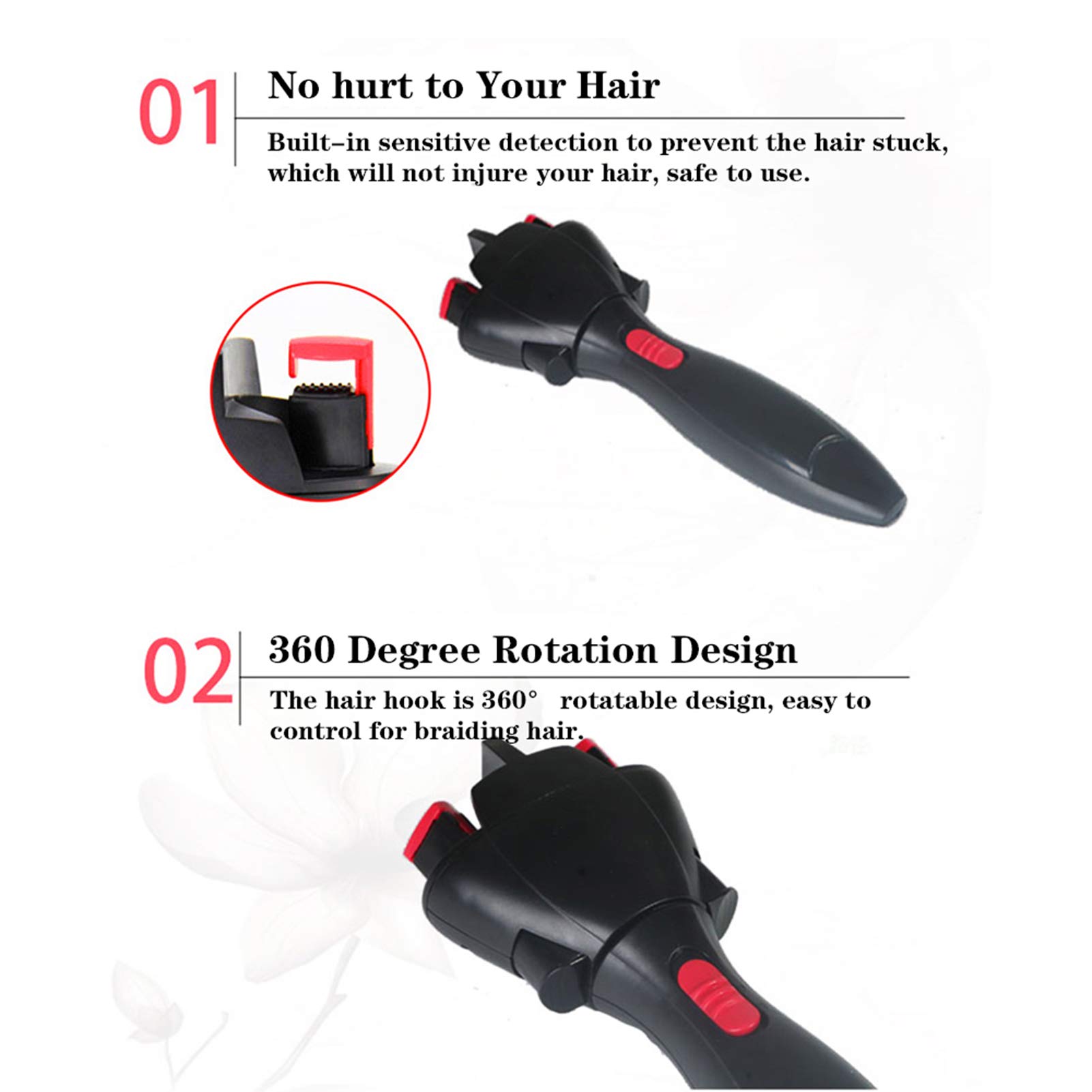 Automatic Hair Braider Machine - Quick Twist Electronic Hair Styling Tool for DIY Braids & Magic Hairstyles | Perfect for Home Use, Salon Styling & Party Hairstyles