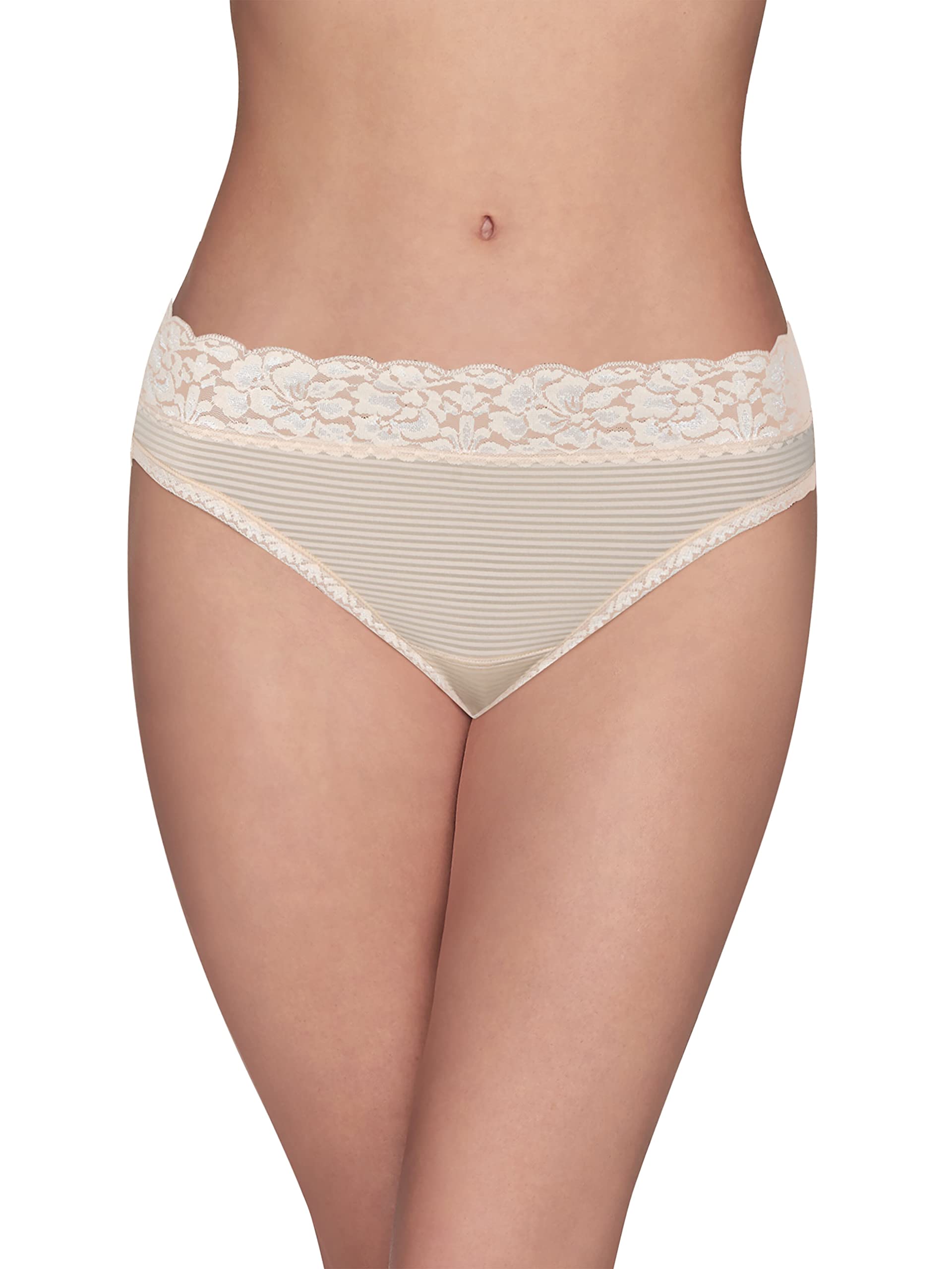 Vanity Fair Women's Lace Panties - Lightweight, Silky & Stretchy Underwear for Everyday Comfort | Perfect for Work, Travel & Relaxation