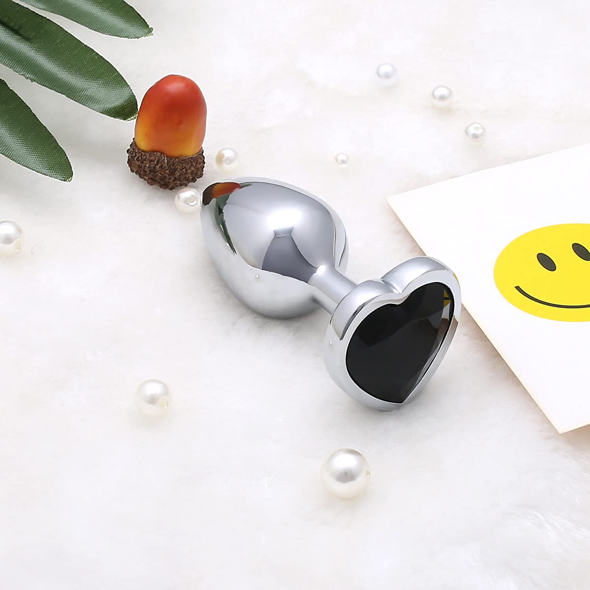 Premium Super Steel Anal Plug - Black Fetish Butt Massager for Personal Pleasure & Sensual Play - Perfect for Couples & Solo Use
