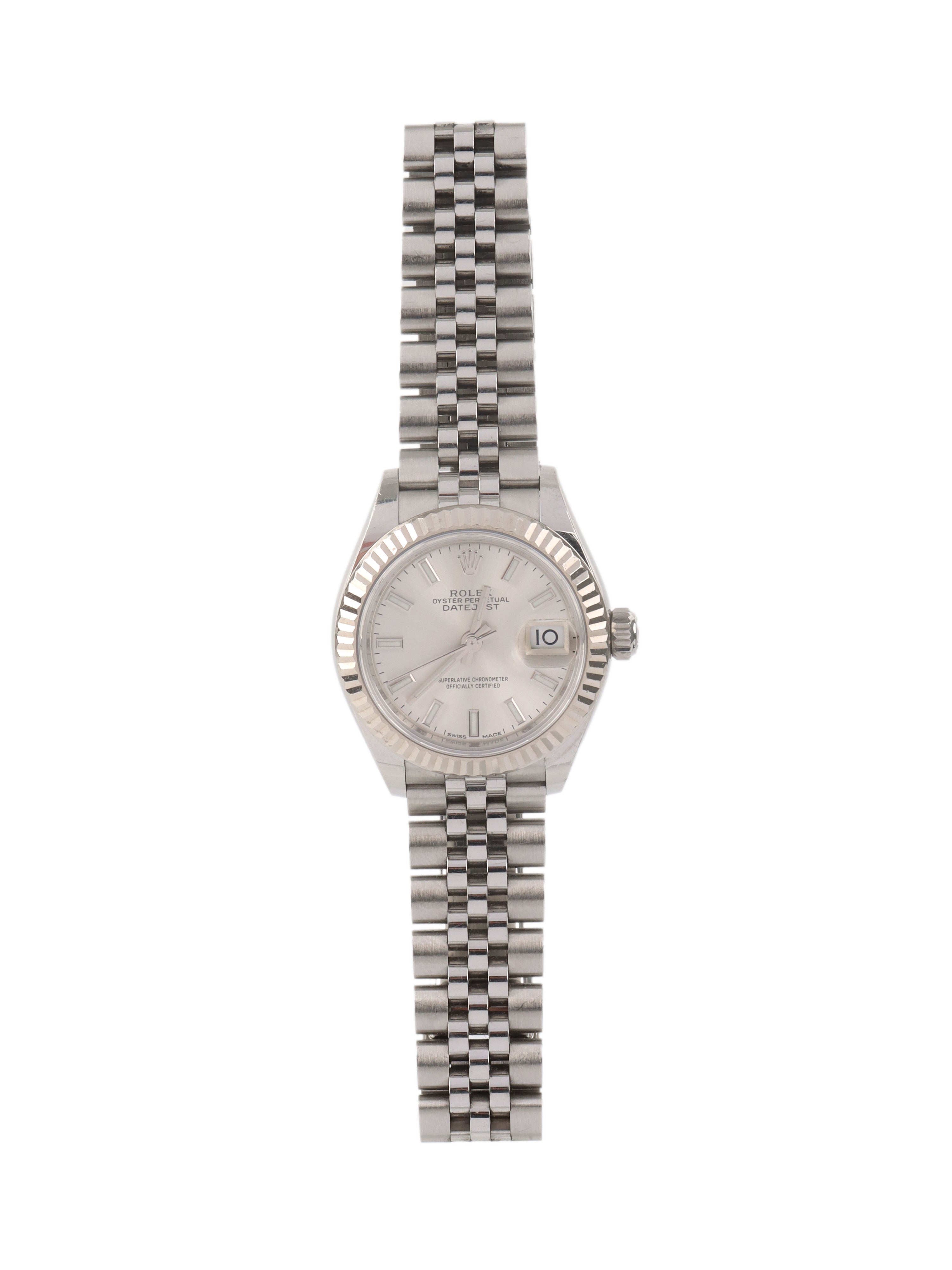 Rolex Datejust 28mm 279174 Women's Watch - Stainless Steel & Everose Gold, Silver Dial - Luxury Timepiece for Business, Gifts & Special Occasions