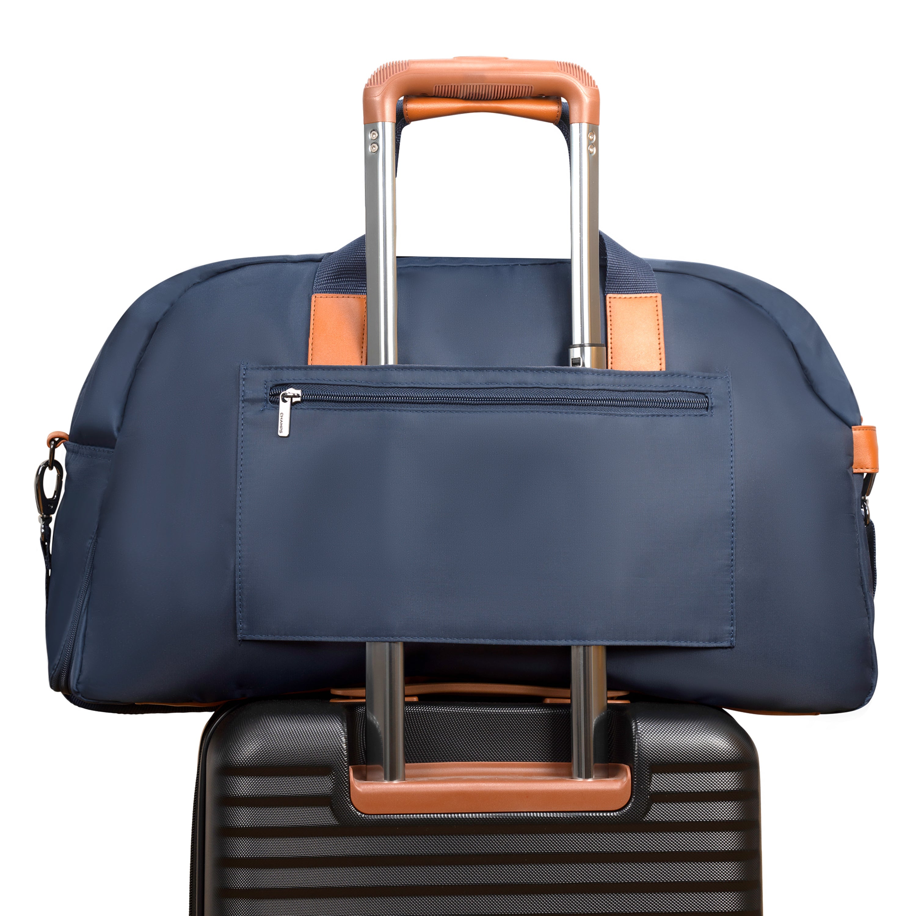 Vintage Weekender Duffle Bag for Travel, Gym & Weekend Getaways - Water-Resistant Carry-On Luggage with Spacious Storage