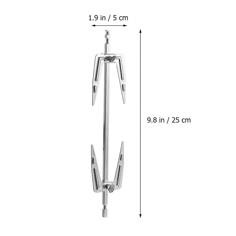 Stainless Steel Air Fryer Fork & Grill Rotisserie Forks - 28cm Professional BBQ Meat Spit Rods for Chicken, Rotisserie & Grilling - Universal Roasting Tool for Home Kitchen, Camping & Outdoor Cooking