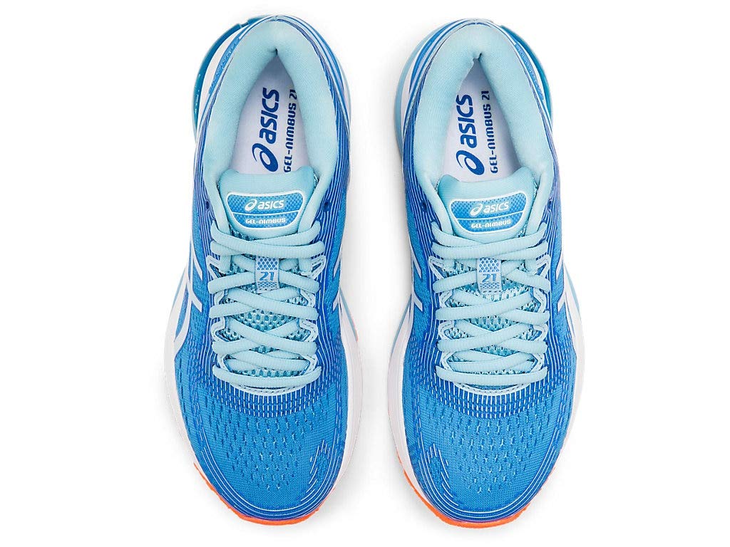 ASICS Women's Gel-Nimbus 21 Running Shoes - Lightweight Cushioned Sneakers for Road Running, Jogging & Gym Workouts - Perfect for Marathon Training & Daily Fitness
