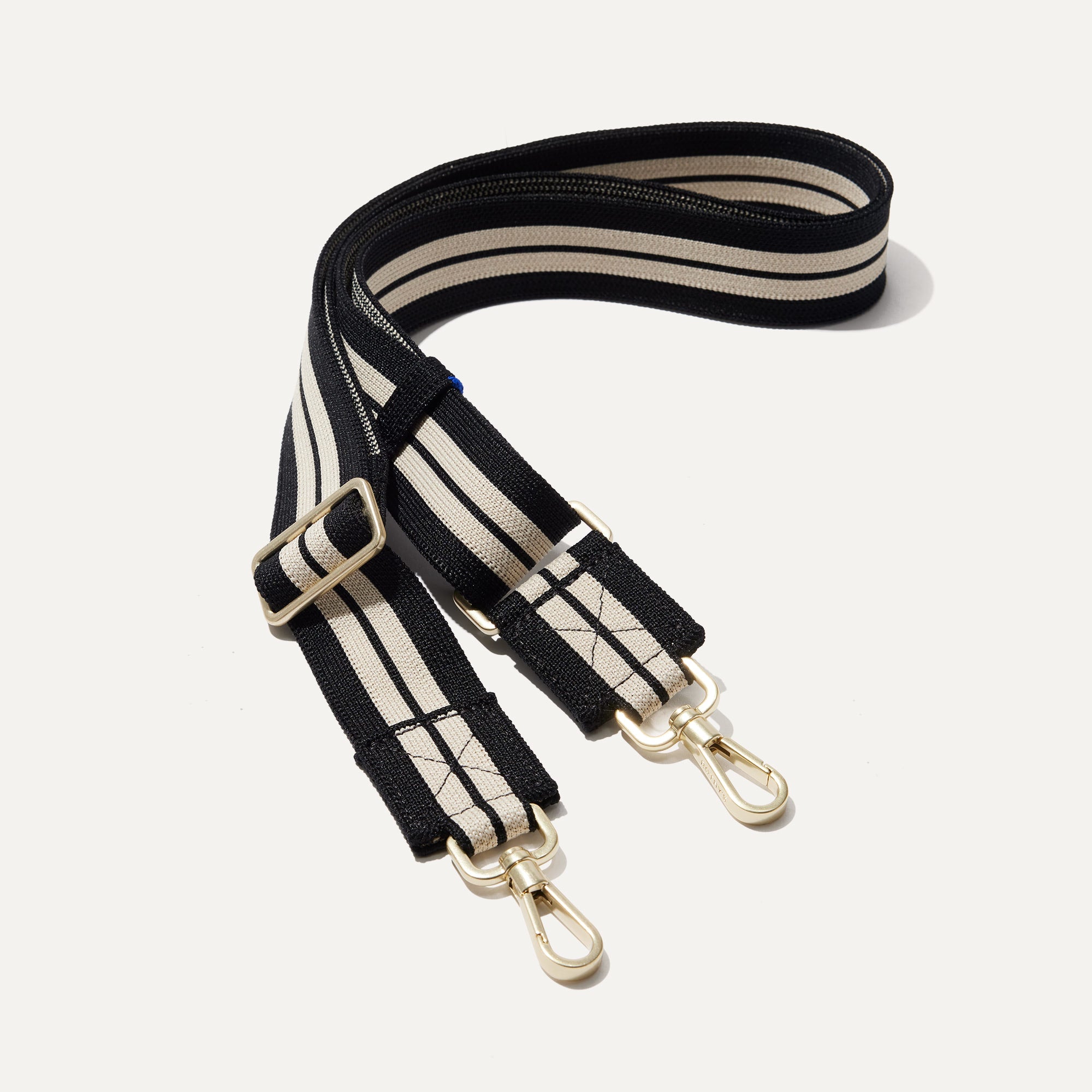 Stylish Black and White Stripe Crossbody Strap - Adjustable Shoulder Bag Strap for Women & Men - Perfect for Travel, Shopping, and Everyday Use