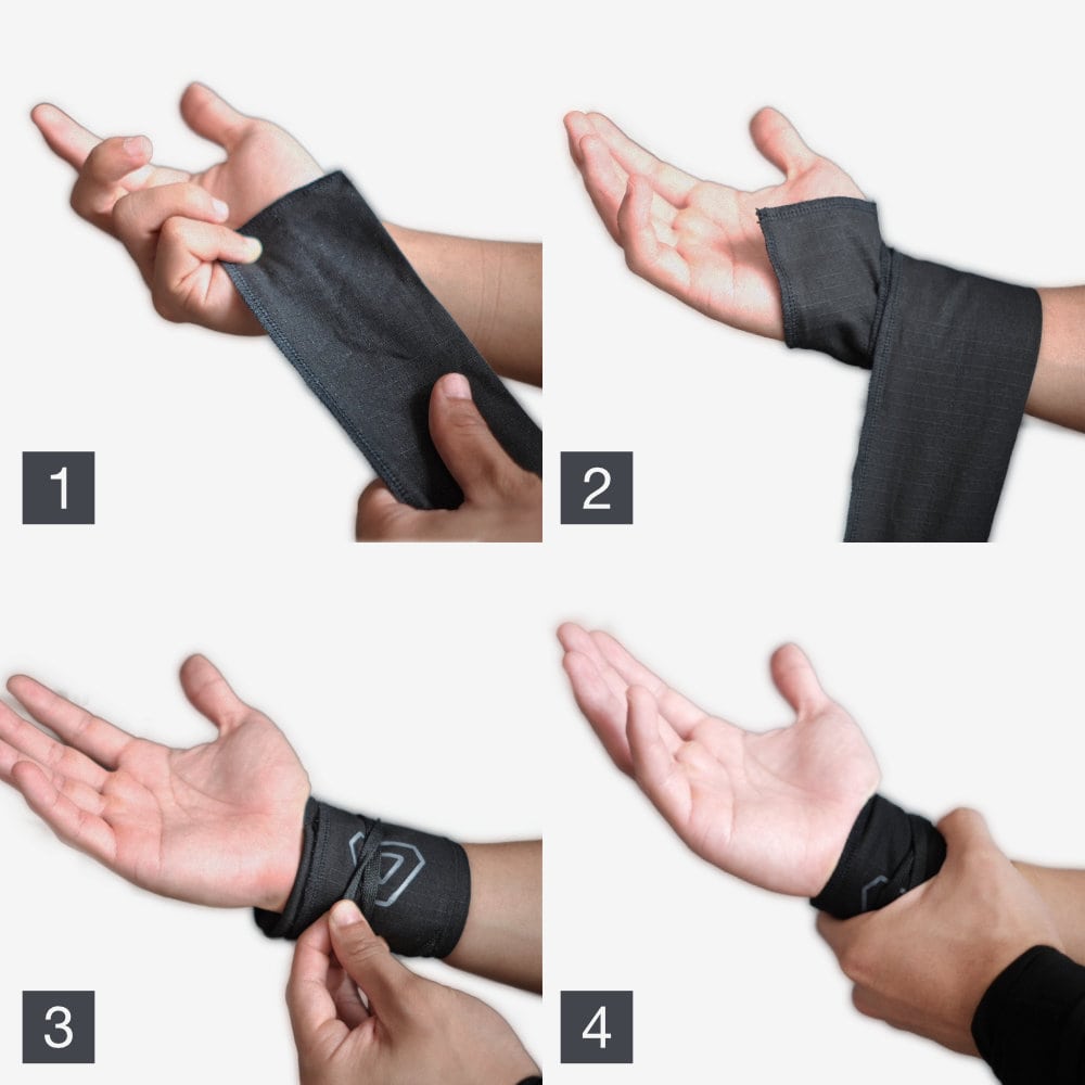 Grav Wrist Wraps for Weightlifting & CrossFit - Zero Support for Maximum Mobility - Perfect for Gym, Powerlifting & Strength Training