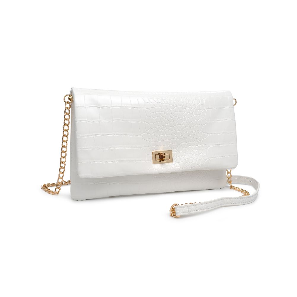 Rykard Crocodile Leather Clutch Purse for Women - Stylish & Elegant Handbag for Evening Parties, Weddings, and Special Occasions