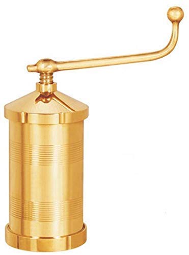 Premium Brass Sev Maker Machine with 6 Jalis - Traditional Indian Snack Maker for Murukku, Sev & Chakli - Perfect for Home Cooking & Festive Celebrations