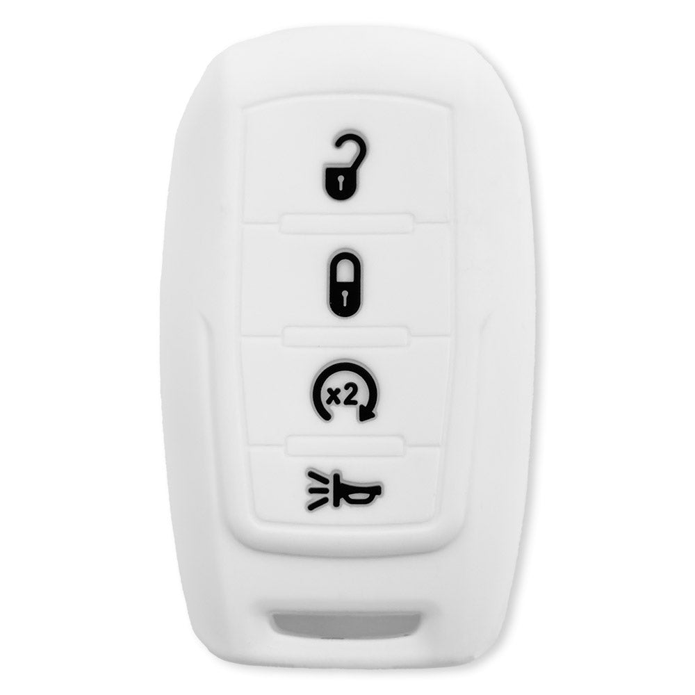 Dodge RAM 1500 2500 3500 (2019-2025) Key Fob Cover - 100% Silicone Rubber Protective Case - Anti-Scratch Shockproof - Multiple Color Options - Perfect for Daily Use & Outdoor Adventures