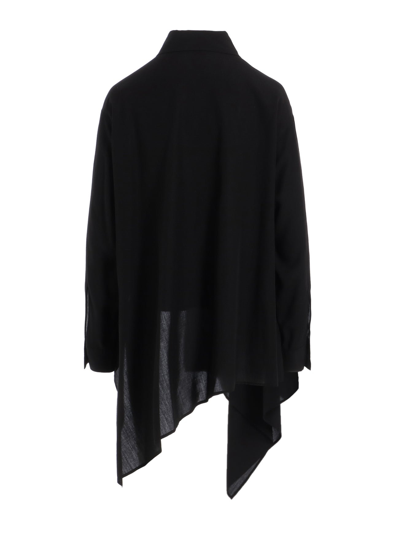 Asymmetrical Long Sleeve Cellulose Blouse for Women - Stylish Loose Fit Tunic Top for Casual Wear, Office & Date Night Outfits