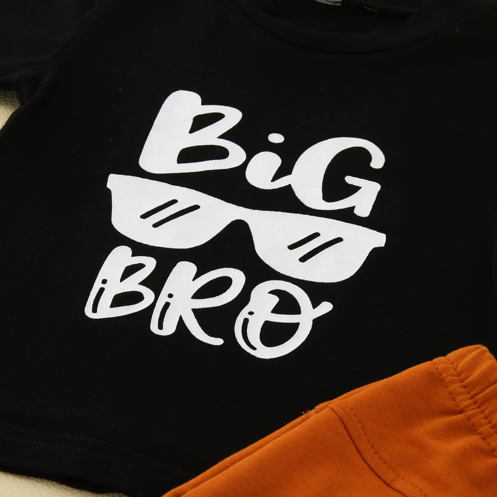 Boys' Letter Printed T-Shirt & Shorts Set - Sporty Toddler Outfit for Playtime