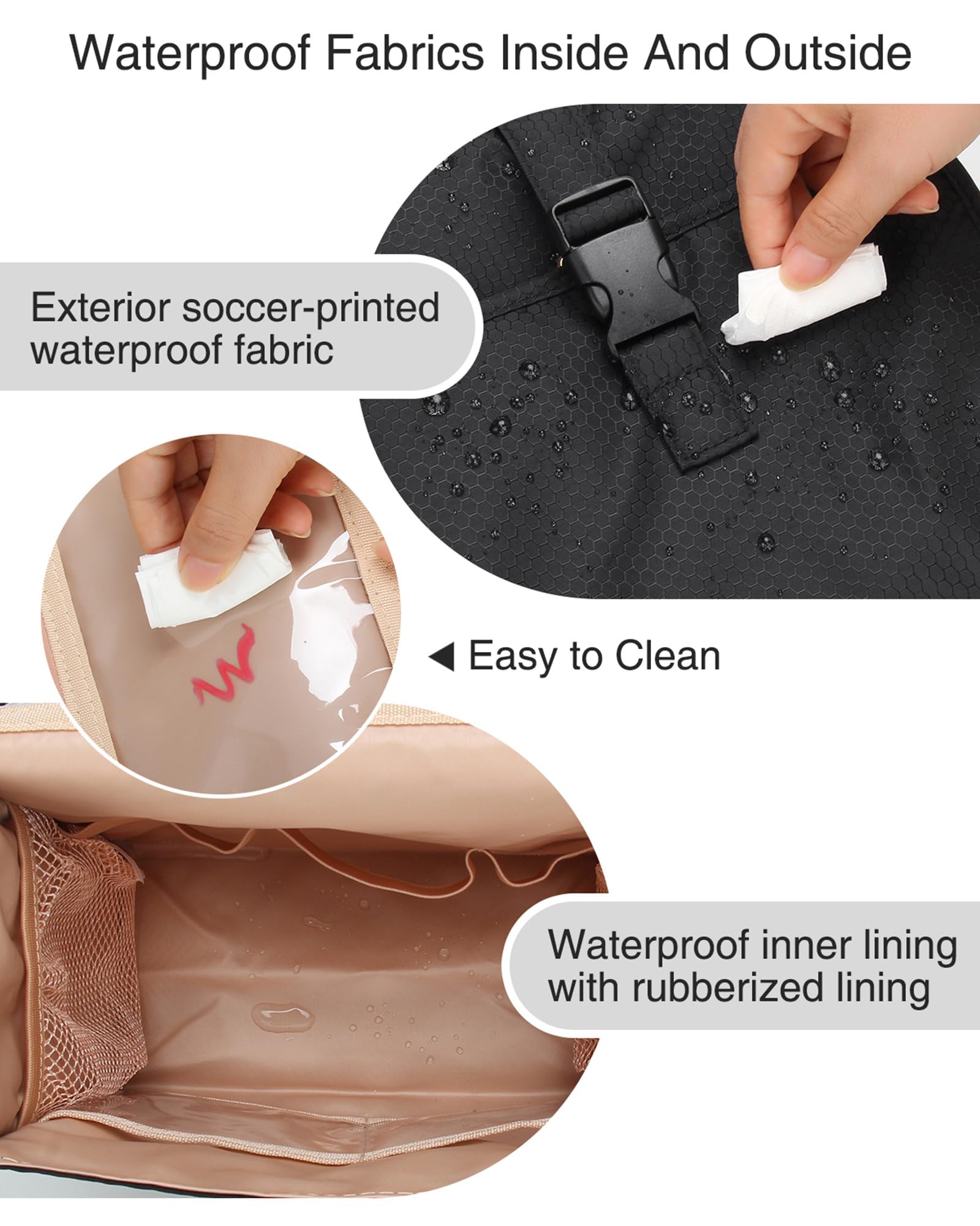 Relavel Waterproof Hanging Toiletry Bag for Travel - Compact Makeup Organizer with Multiple Compartments for Women & Men - Perfect for Gym, Shower, Camping and Business Trips - Black Travel Wash Bag