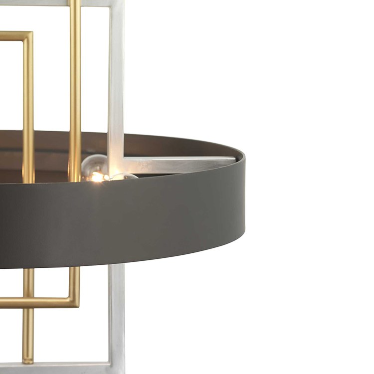 Adagio Modern 6-Light Chandelier - Elegant Dining Room Pendant Light Fixture for Kitchen Island, Living Room & Bedroom Ceiling Lighting