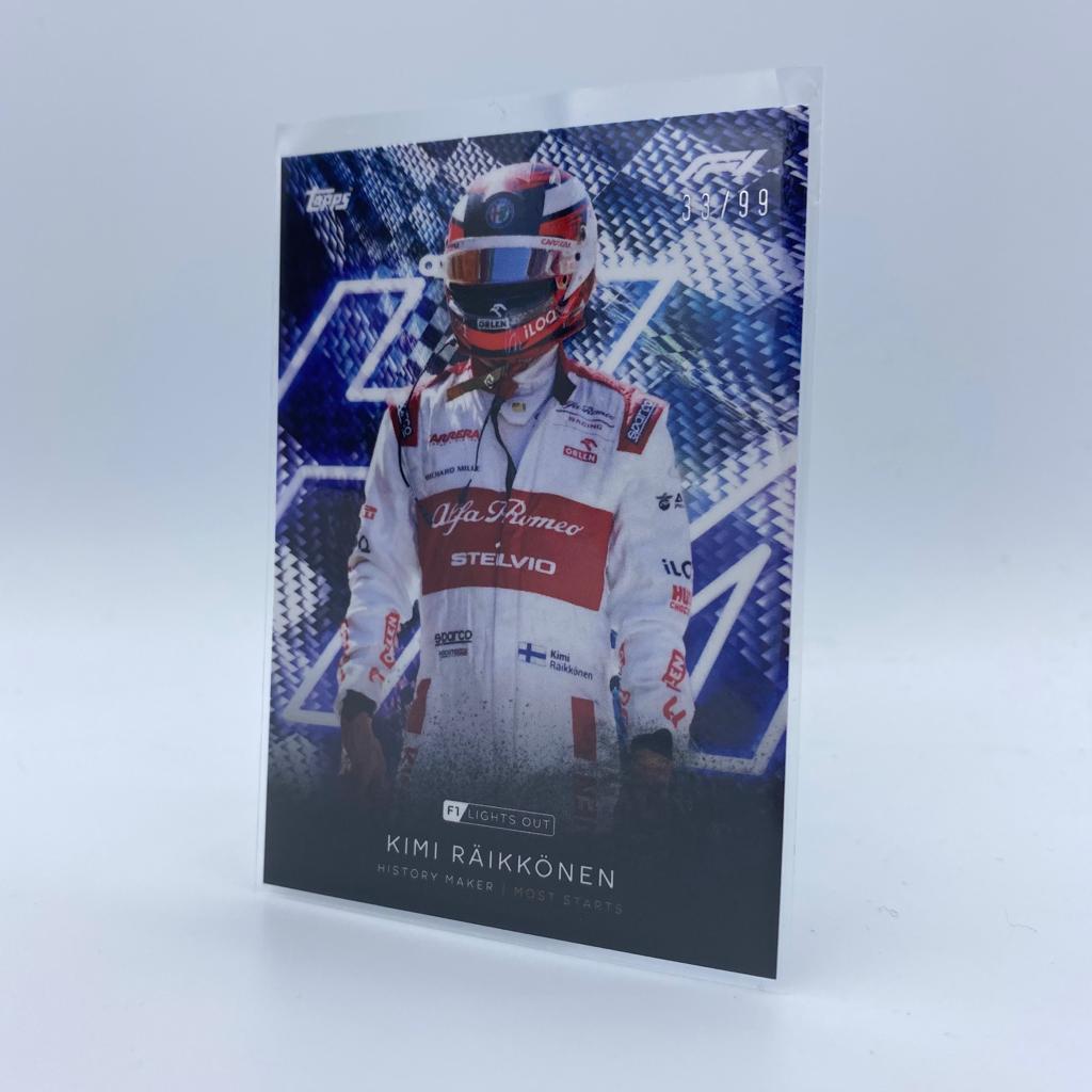 Kimi Raikkonen History Maker F1 Racing Poster - Premium Wall Art for Motorsport Fans & Formula 1 Enthusiasts - Perfect for Home, Office, or Man Cave Decor