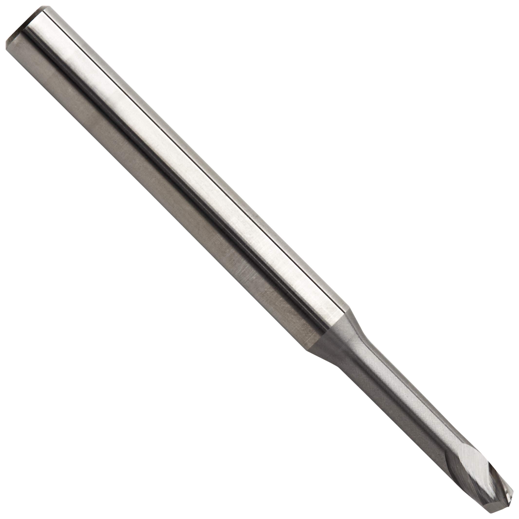 Karnasch 306212040005020 Vhm Micro End Mill with Corner Radius, Polished Flutes 2-25×D, 4.0mm Cutting Diameter, 0.50mm Corner Radius, 20mm Usable Length, 6mm Shank – Precision CNC Milling for Aluminum, Steel & Plastics