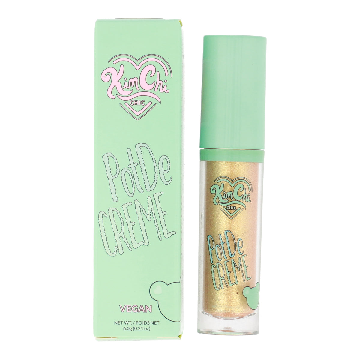 PotDe Creme Cream Shadow 02 Golden Pearl - Long Lasting Cream Eyeshadow for Makeup | Perfect for Day to Night Looks, Special Occasions & Kimchi-Inspired Beauty Styles