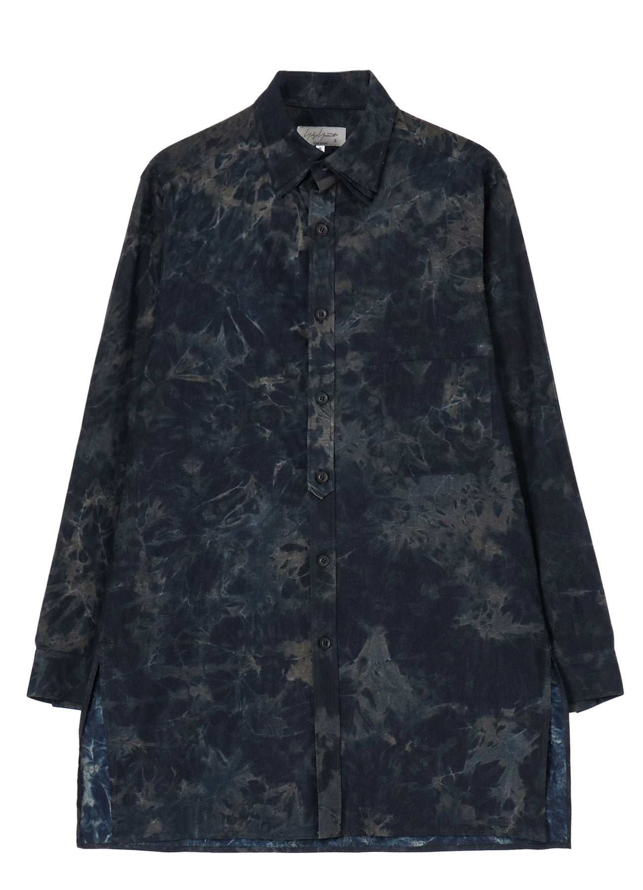 Premium Cotton Linen Blouse with Ink Placket, Tab & Triple Collar - Elegant Office Wear & Casual Outfit for Women