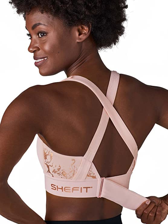 SHEFIT Flex Sports Bra for Women - Medium Impact Workout Bra for Running, Yoga & Gym - Comfortable & Supportive Activewear for Fitness & Training