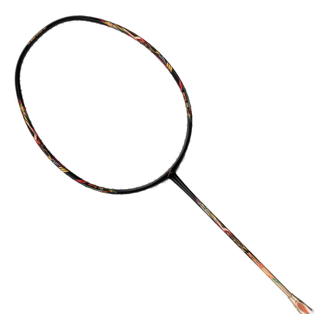 HNDRD Battle 700 Professional Badminton Racket - Carbon Fiber Shaft with High Tension String - Perfect for Tournaments & Training Sessions