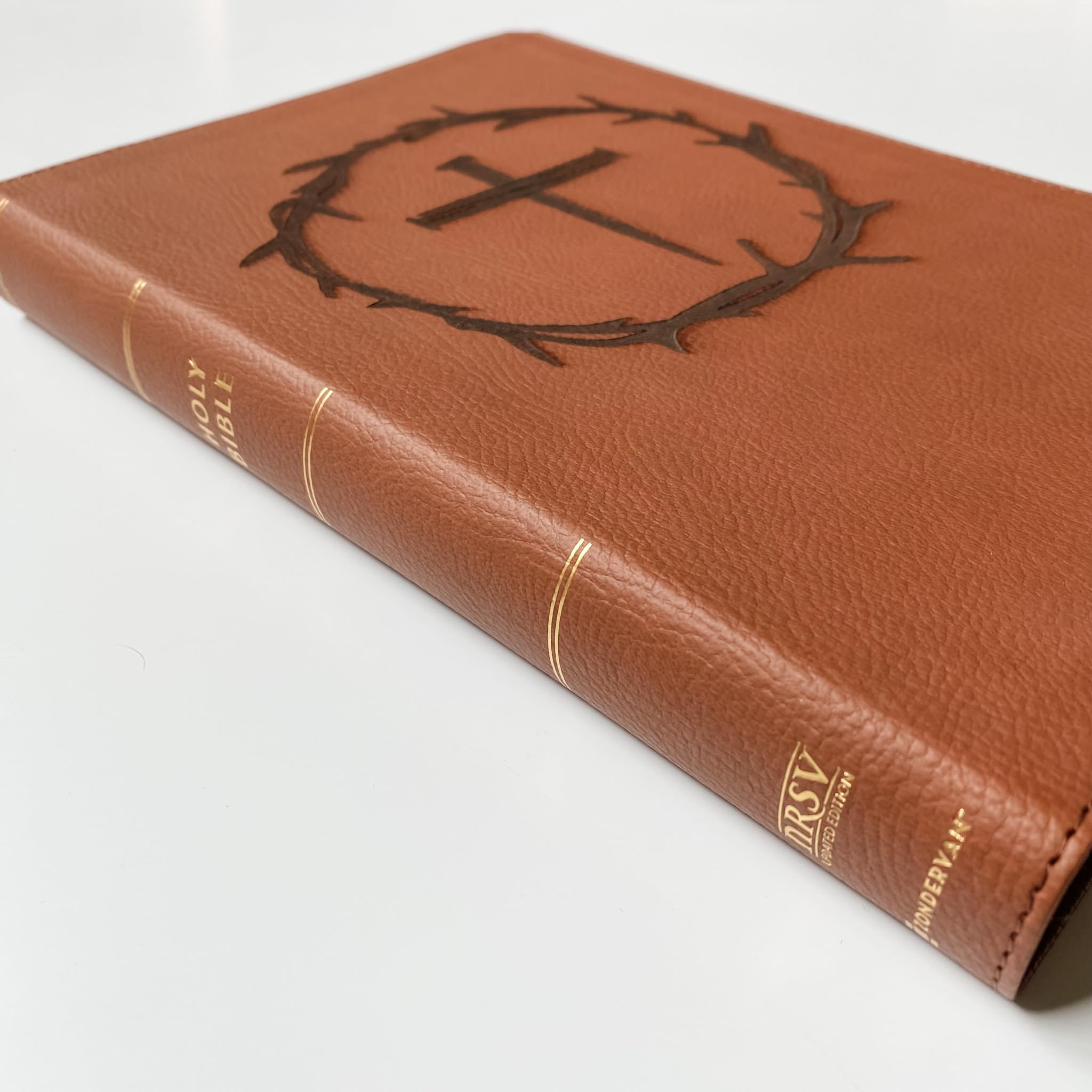 Hand Lettered & Laser Engraved NRSV Bible with Apocrypha - Personalized Catholic Gift with Custom Name Engraving | Perfect for Baptisms, Confirmations & Spiritual Milestones