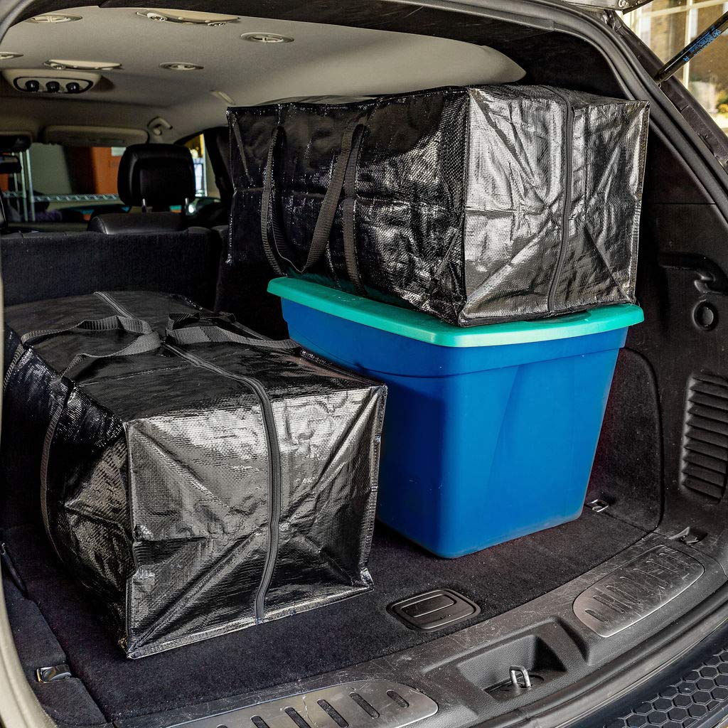 BAG-THAT! Heavy Duty Extra Large Moving Bags with Reinforced Handles - Durable Storage Totes & Packing Boxes for Moving, Home Organization & Warehouse Storage