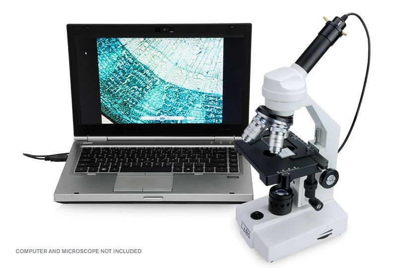 Celestron 44422 5MP HD Digital Microscope with USB Connection - Perfect for Science Education, Hobbyists & PCB Inspection