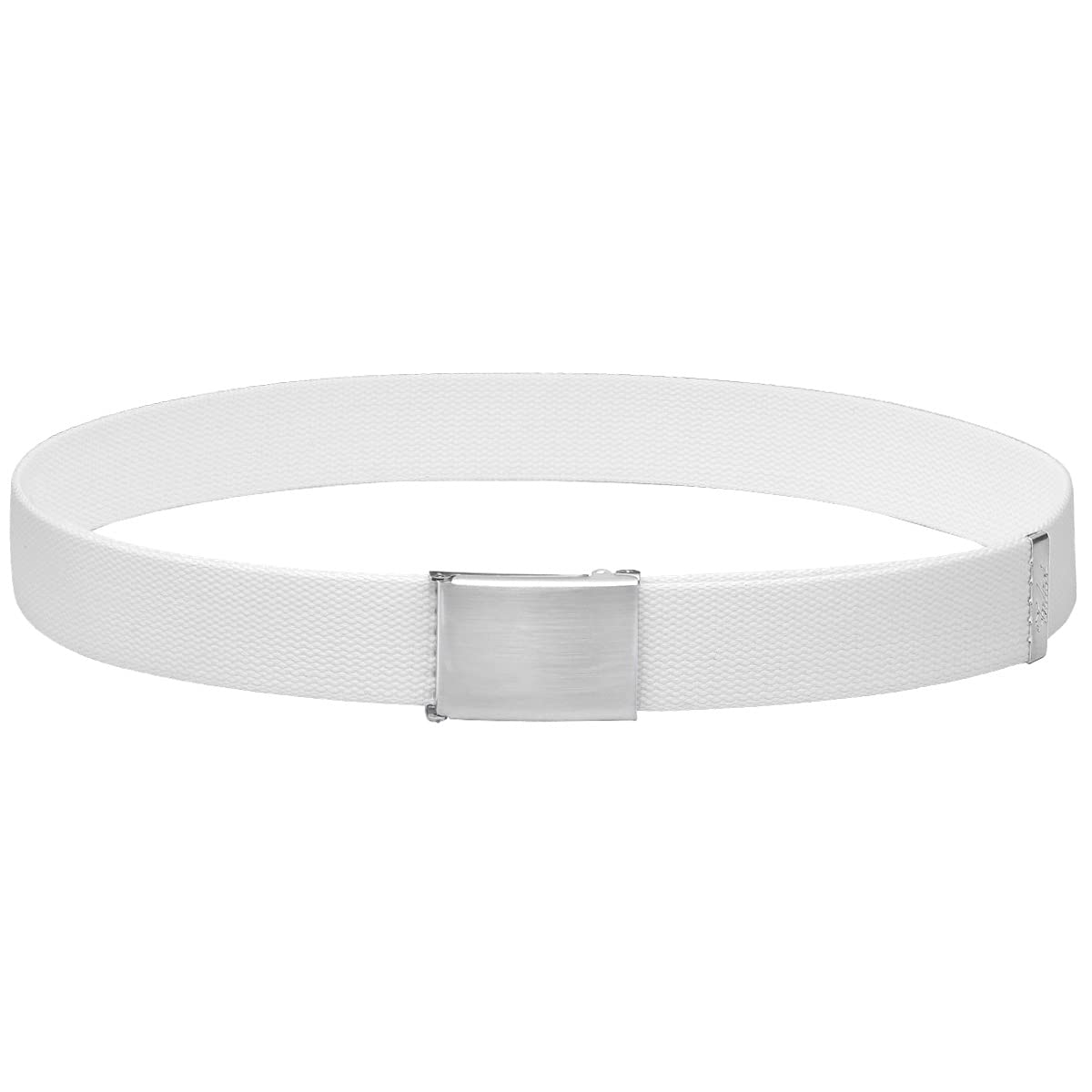 Falari Adjustable Canvas Web Belt for Men & Women - Cut to Fit Golf Belt with Flip Top Buckle - Perfect for Golf, Casual Wear & Outdoor Activities