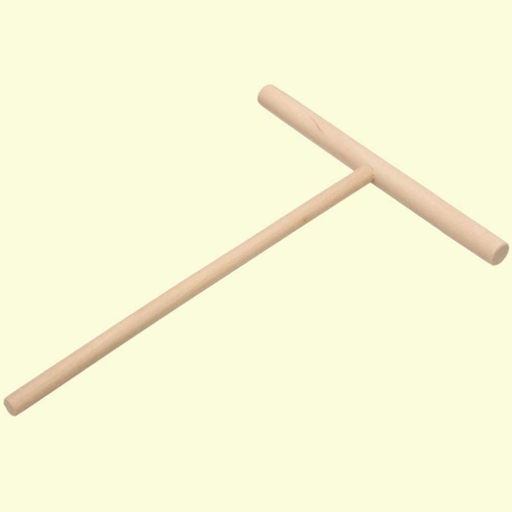 DOITOOL Wooden Pancake Spreader - Dough Distributor for Crepes & Baking