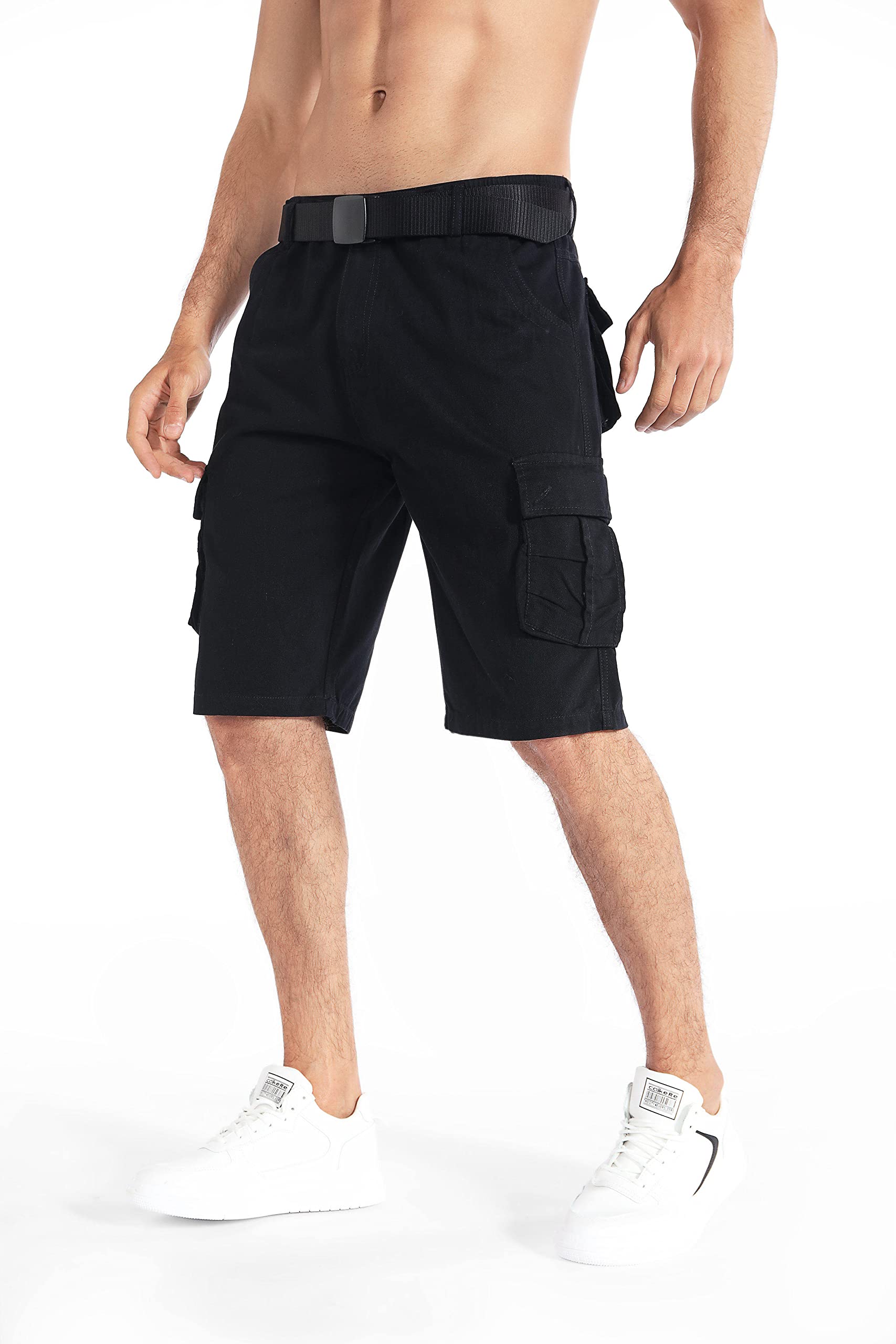 Zeetoo Men's Camo Cargo Shorts - Classic Relaxed Fit Outdoor Shorts with Multiple Pockets | Perfect for Hiking, Camping & Summer Adventures