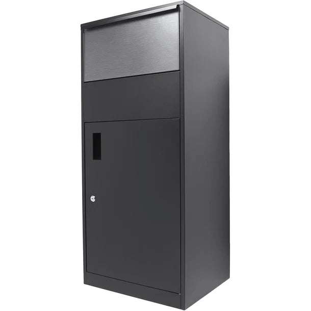Barska CB13706 Extra Large Locking Parcel Box - Secure Single Compartment Mailbox for Packages | Perfect for Home, Office & Apartment Deliveries