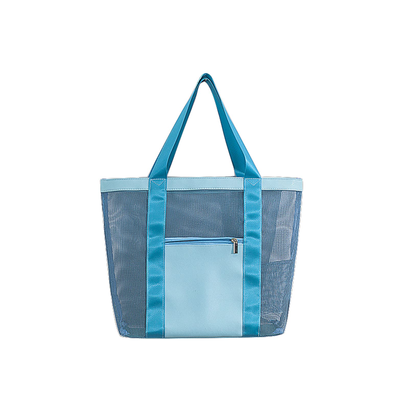 QINYA Portable Mesh Beach Bag for Swimming & Outdoor Travel